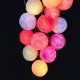 Grande guirlande de boules lumineuses