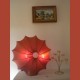 Lampe en soie blanche