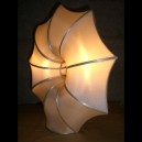 Lampe en soie "Soleil" 40x40