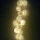 Guirlande de 35 boules lumineuses - Blanc cassé
