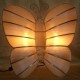 Lampe en soie "Papillon"