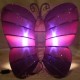 Lampe en soie "Papillon"