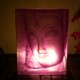 Photophore Bouddha (Petit Modèle) - Violet