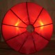 Lampe en soie "Donut"