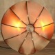Lampe en soie "Donut"