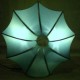 Lampe en soie "Soleil" 40x40