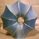 Lampe en soie "Soleil" 40x40