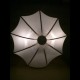 Lampe en soie "Soleil" 40x40