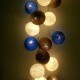 Guirlande de 35 boules lumineuses