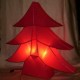 Lampe en soie "Sapin de Noël"